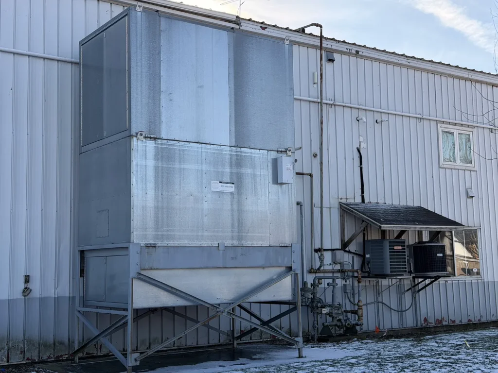 warehouse building mechanicals